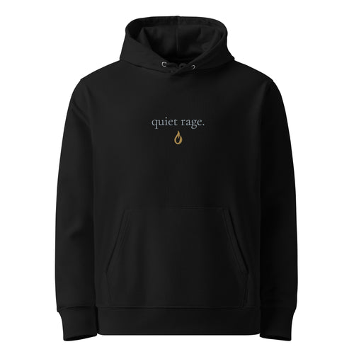 Noméa Unisex-Kapuzenpullover mit Stickerei - quiet rage. - noméa studio
